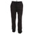 Black - Front - FLOSO Mens Loose Fit Casual Jogging Bottoms-Jog Pants (Closed Cuff)